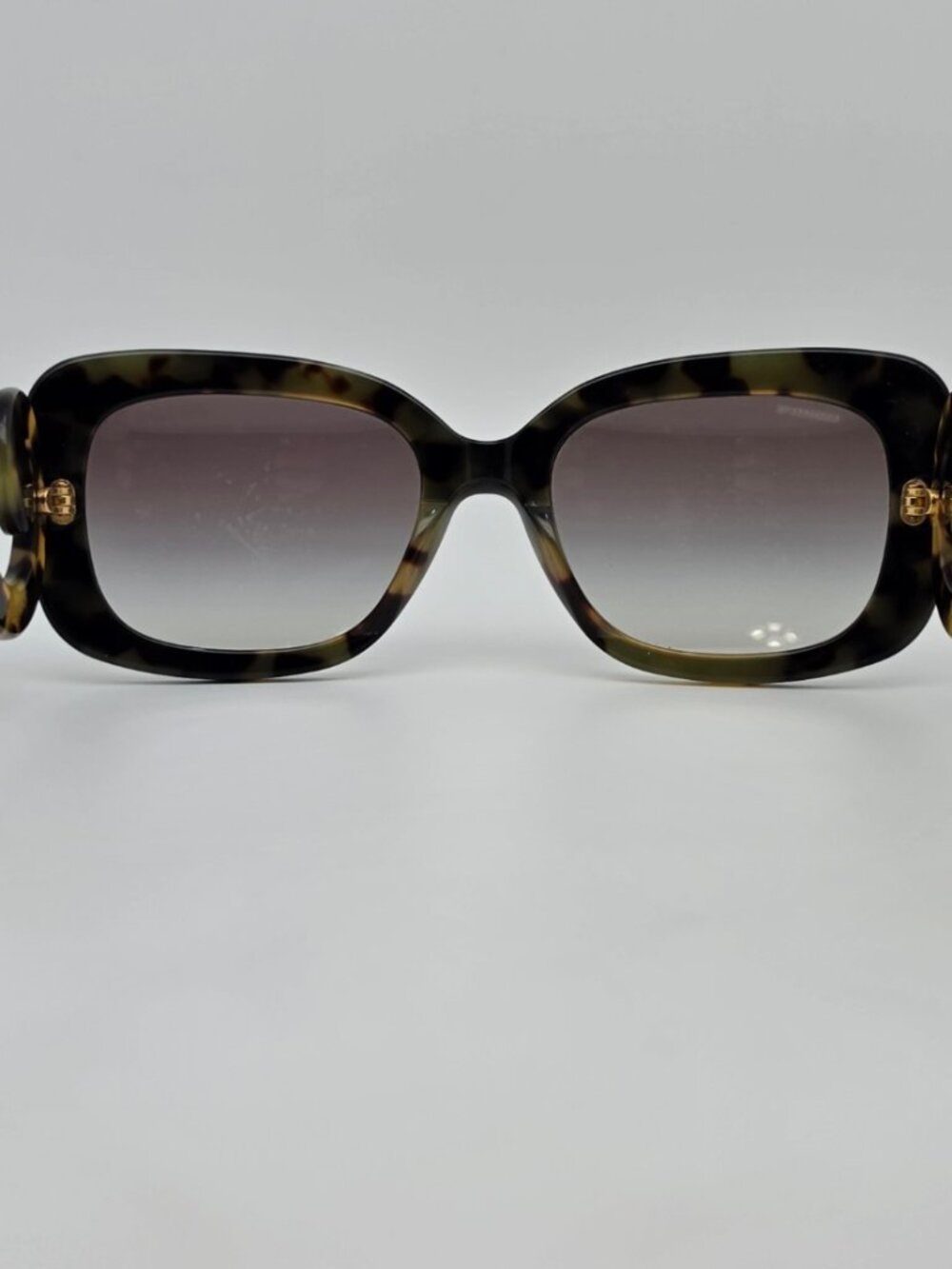 Prada SPR 27O NAI-0A7 Baroque Black Havana Frame Grey Gradient Lens Sunglasses - Picture 4 of 12
